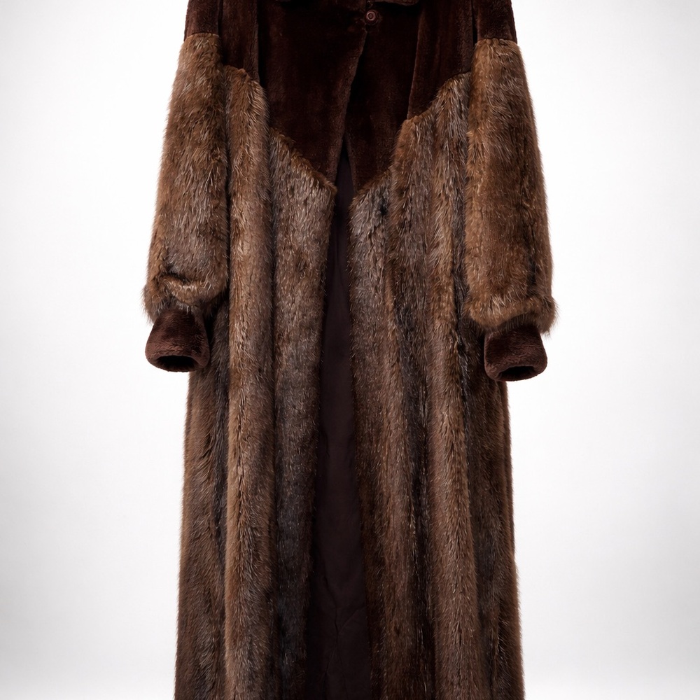Luxurious Brown Fur Coat